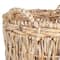 Household Essentials Tall Banana Leaf Wicker Floor Basket